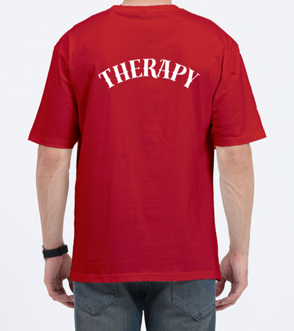 Therapy Tshirt Design- Premium 240 Gsm Oversized Tshirt For Men | Puff Print Tshirt Designs,  Buy oversized tshirt, oversized tshirt for men, loose t shirt styling, Available in multiple shirt colour, Trending tshirts designs, xl size shirt, xxxl t shirts,  tshirt design, Aesthetic Tshirt Designs, backprint t shirts, Red Tshirt