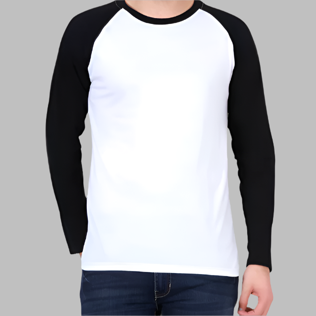 Raglan full sleeve tshirt for men | Rebel Looks