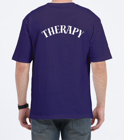 Therapy Tshirt Design- Premium 240 Gsm Oversized Tshirt For Men | Puff Print Tshirt Designs,  Buy oversized tshirt, oversized tshirt for men, loose t shirt styling, Available in multiple shirt colour, Trending tshirts designs, xl size shirt, xxxl t shirts,  tshirt design, Aesthetic Tshirt Designs, backprint t shirts, Red Tshirt