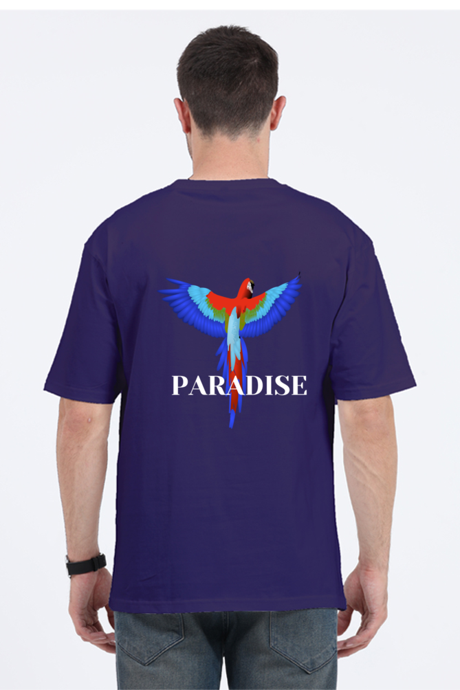 PARADISE over size t shirt men | Rebel Looks