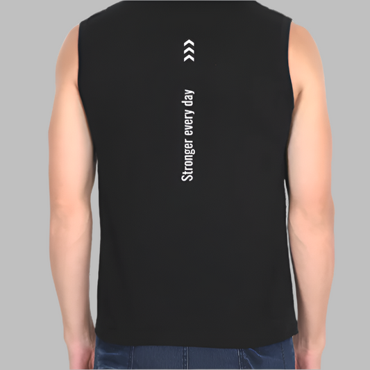 Stronger Every Day Gym Vest - Bodybuilding Shirts | Gym Tshirt Design. Rebel Looks- Luxury Made Affordable. Explore bodybuilding shirts, Gym vests Starting at just Rs 349, Pickup you favourite Gym Tshirt Design.