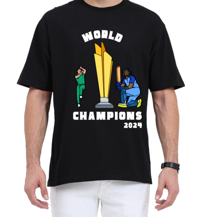 World Champions 2024 - Premium 240 Gsm Oversized Tshirt Men,championstshirt,oversized tshirt,oversized tshirt for men,black tshirt,white tshirt,plain tshirt,tshirt for men,mens t shirts,best t shirts for men,t shirt,plain white t shirt,best white t shirts for men,best plain t shirts for men,heavyweight oversized t shirt,plain tshirt for men,plain tshirt,basic tshirt,red t shirts,high quality men's t shirts,round neck t shirt,black tee shirts,oversized tee shirts,