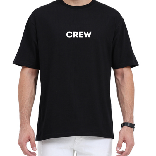 CREW Aesthetic Tshirt Designs | Premium 240 Gsm Oversized Tshirt | Rebel Looks. tshirt designs,  oversized tshirt, oversized tshirt for men, loose t shirt styling, shirt colour, tshirts designs, xl size shirt, xxxl t shirts,  tshirt design,Rebel Looks,Yellow tshirt,black tshirt,blackoversizedtshirt