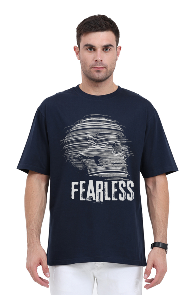 Fearless over size t shirt men's | Rebel Looks