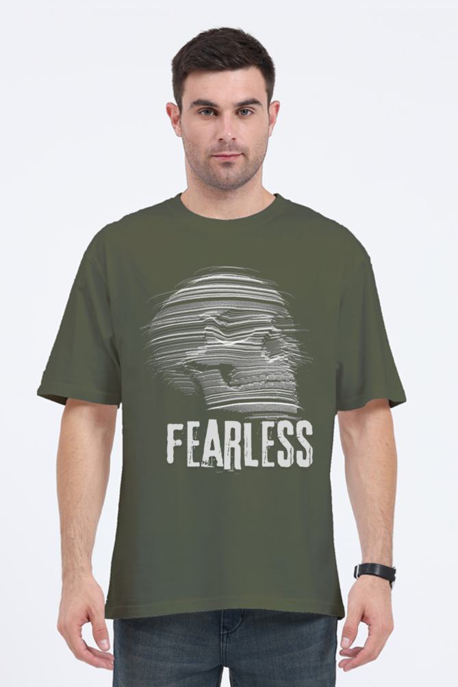 Fearless over size t shirt men's | Rebel Looks