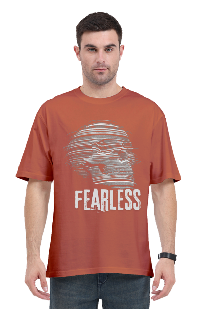 Fearless over size t shirt men's | Rebel Looks