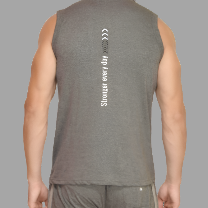 Stronger Every Day Gym Vest - Bodybuilding Shirts | Gym Tshirt Design. Rebel Looks- Luxury Made Affordable. Explore bodybuilding shirts, Gym vests Starting at just Rs 349, Pickup you favourite Gym Tshirt Design.