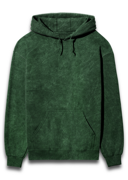 Classic Acid Wash Hoodies for men,Green hoodie