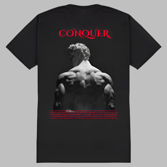 Conquer T Shirt Design, Rebellooks