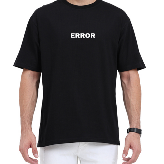 ERROR 404 Aesthetic Tshirt Designs | Premium 240 Gsm Oversized Tshirt | Rebel Looks.tshirt designs,  oversized tshirt, oversized tshirt for men, loose t shirt styling, shirt colour, tshirts designs, xl size shirt, xxxl t shirts,  tshirt design,Rebel Looks,black tshirt,blackoversizedtshirt,black oversized tshirt