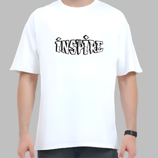 Inspire Tshirt Designs - Premium 240 Gsm Oversized Tshirt