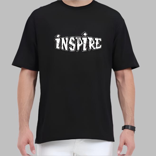 Inspire Tshirt Designs - Premium 240 Gsm Oversized Tshirt