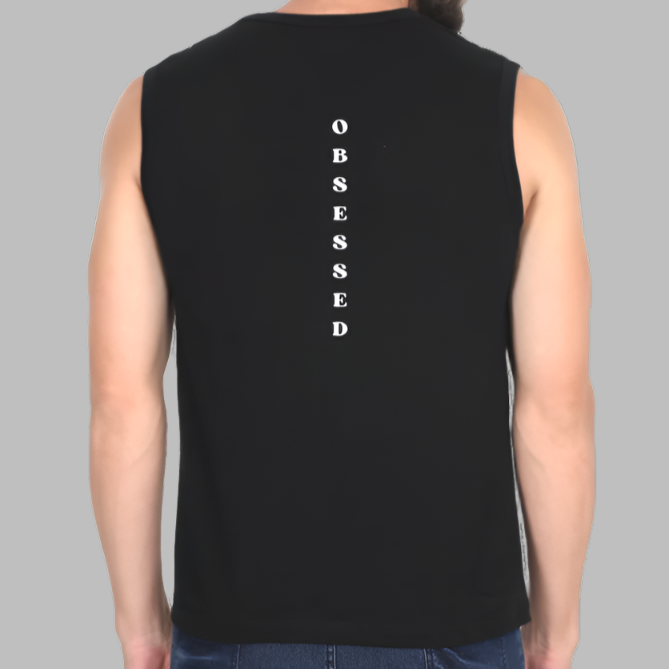 Obsessed Gym Vest Gym Vest - Bodybuilding Shirts | Gym Tshirt Design