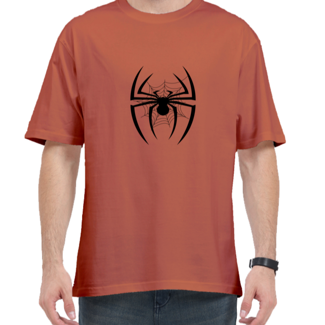 pider Puff Print Tshirt Designs | Premium 240 Gsm Oversized Tshirt | Rebel Looks. tshirt designs,  oversized tshirt, oversized tshirt for men, loose t shirt styling, shirt colour, tshirts designs, xl size shirt, xxxl t shirts,  tshirt design,Rebel Looks, Luxury clothes