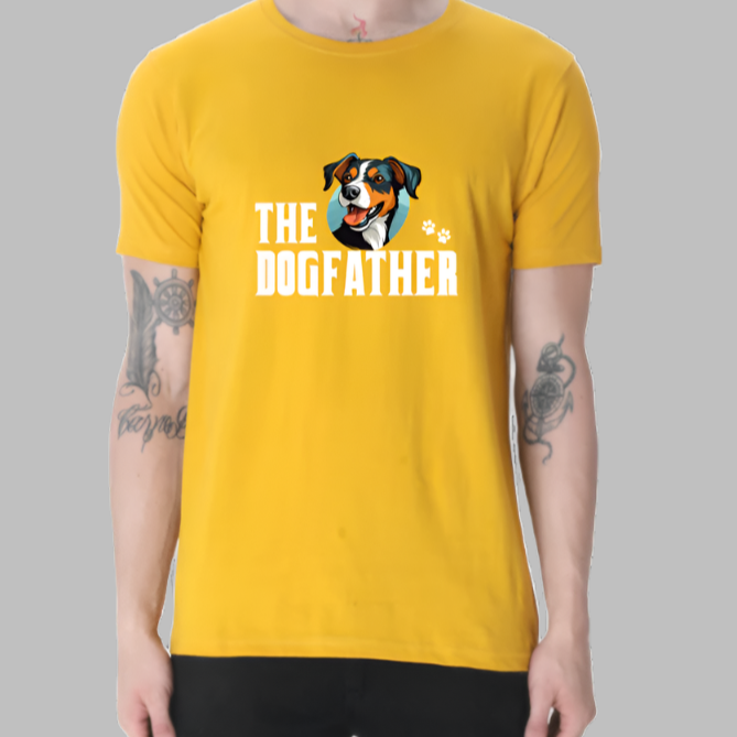 The Dogfather T Shirt Design