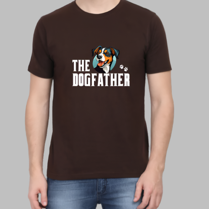 The Dogfather T Shirt Design | Brown tshirt,rebellooks