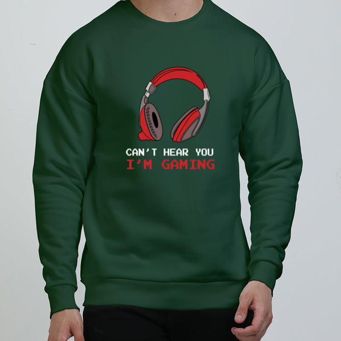 Can't Hear You I Am Gaming Sweatshirts | 400 Gsm Premium Oversized Sweatshirt | Rebel Looks. Sweatshirt,Sweatshirts, Oversized sweatshirt, cool hoodie designs,rebellooks, rebel looks,Rebel Looks, Luxury goods, Luxuryclothes.