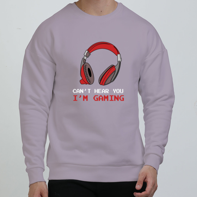 Can't Hear You I Am Gaming Sweatshirts | 400 Gsm Premium Oversized Sweatshirt | Rebel Looks. Sweatshirt,Sweatshirts, Oversized sweatshirt, cool hoodie designs,rebellooks, rebel looks,Rebel Looks, Luxury goods, Luxuryclothes.