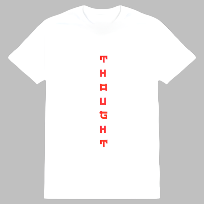 Thoughts T Shirt Design - Premium 180 Gsm Regular Fit Tshirt | Rebel looks