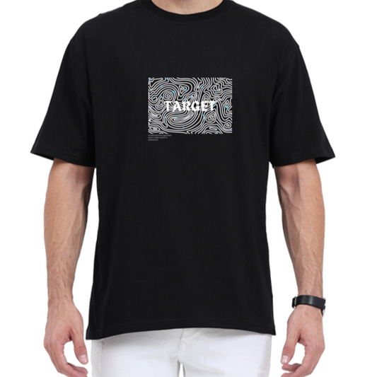 Target Tshirt Designs - Premium 240 Gsm Oversized Tshirt For Men. tshirt designs,  oversized tshirt, oversized tshirt for men, loose t shirt styling, shirt colour, tshirts designs, xl size shirt, xxxl t shirts,  tshirt design,Rebel Looks, Black tshirt